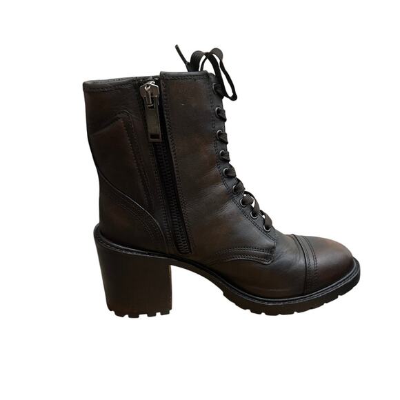 Thursday Boot Company Rebel Zip Up Leather Boots Size 10.5 Handmade - Picture 5 of 9